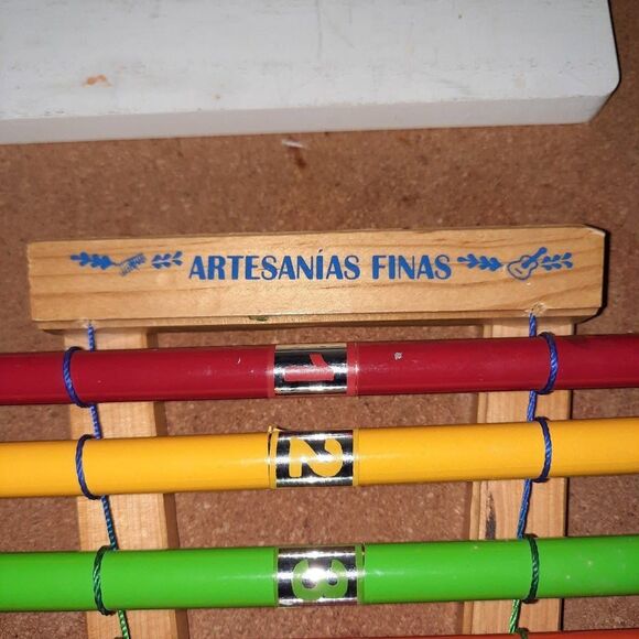 Vintage Artesmanias Finas XiLoFono 8 tube Instrument - Picture 4 of 4